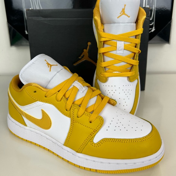 jordan 1 low white pollen gs